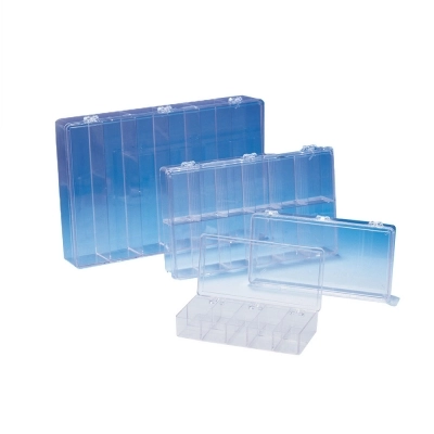 Bel-Art Plastic 6 Compartment Storage Box