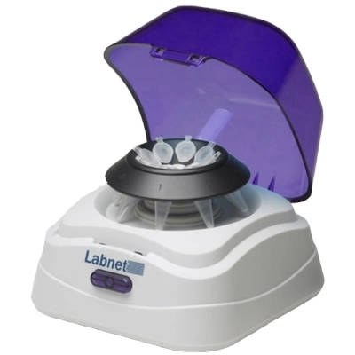 Labnet Mini Microcentrifuge with Purple Lid 100-240V Model # C1601-P