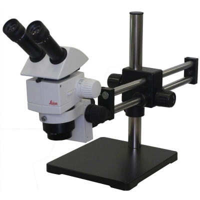 Leica M80 Stereo Microscope on Dual Arm Boom Stand