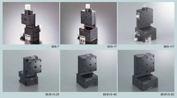 Manual XYZ Multi Axis Dovetail Lead Screw Stages