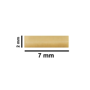 Bel-Art Spinbar Teflon Micro (Flea) Magnetic Stirring Bar; 7 X 2MM, Yellow