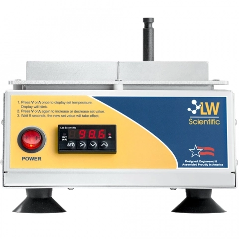 LW Scientific Dry Block Incubator with Two 4-place Heat Blocks Model # DBL-08PL-50DP