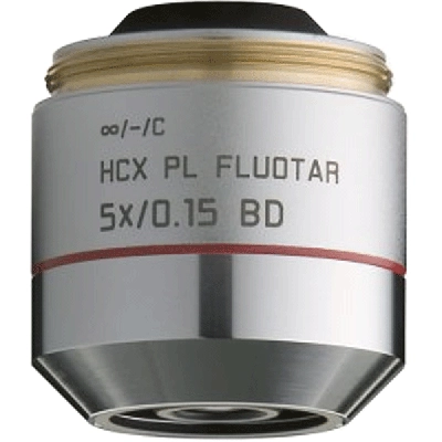 Leica HCX PL FLUOTAR 5x/0.15na BD Objective 11566046