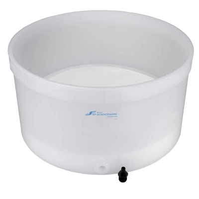 BEL-ART POLYETHYLENE BUCHNER TABLE-TOP FUNNEL WITH COARSE POROSITY FIXED PLATE