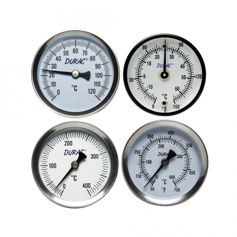 H-B Instrument Durac Hot Water/Refrigerant Line Thermometers