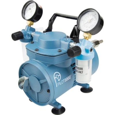 Fischer Technical PILOT 5000 Chemical-Resistant Diaphragm Vacuum Pump Model # TLD5000