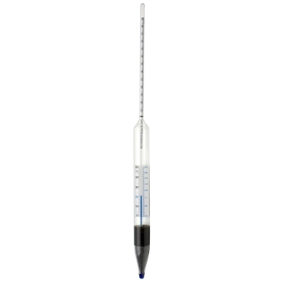 H-B Durac Safety 9/21 Degree Brix Sugar Scale Combined Form Thermo-Hydrometer