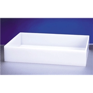 Dynalon Rectangular Tray, HDPE, 15 1/2 X 17 X 3" 109874