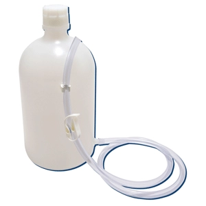 Dynalon Carboy w/Tubing &amp; Clamp 2 Gallon 105674-0002 (Case of 6)