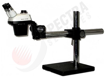 USED BAUSCH and LOMB / LEICA STEREOZOOM 4 ON BOOM STAND