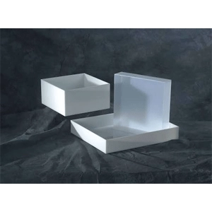 Dynalon Rectangular Tray, HDPE 16 X 16 X 8" 108874-8