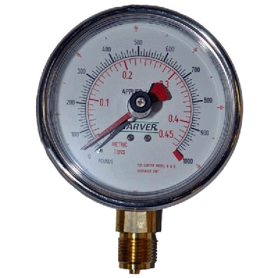 Carver 381001 Analog Force Gauge