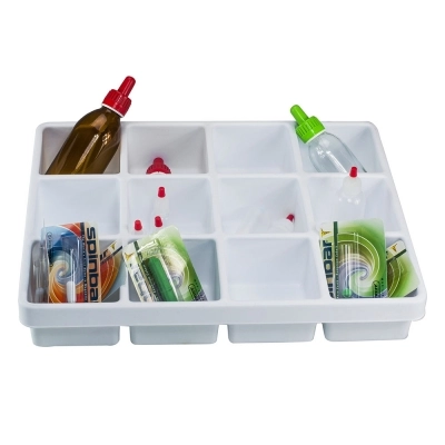 Bel-Art Lab Drawer 12 Compartment Tray For Gadgets