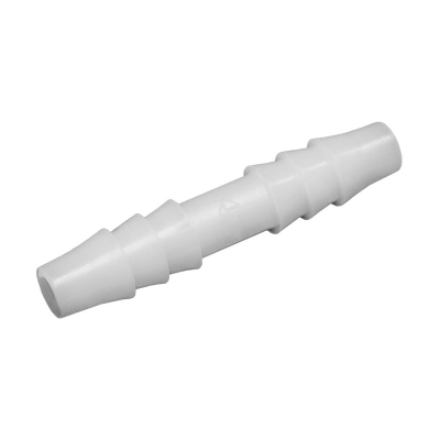 Bel-Art Straight Tubing Connectors For 1/4 IN Tubing (Pack of 12)