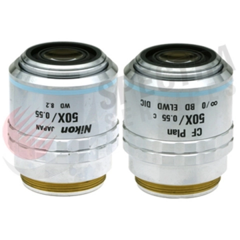 Nikon CF Plan 50x/0.80na BF/DF/DIC Objective | LabX.com