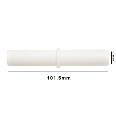 Bel-Art Spinbar Teflon Cylindrical Magnetic Stirring Bar; 101.6 X 16MM, White