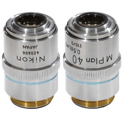 Nikon M Plan 40x ELWD Microscope Objective