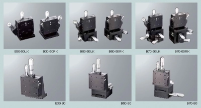 Manual XYZ Multi Axis Crossed Roller High Resolution  Stages