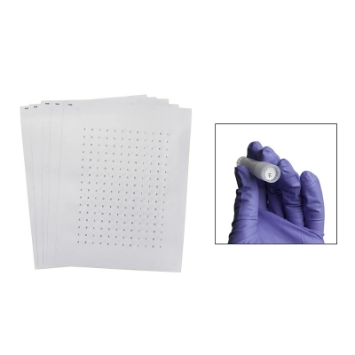 Bel-Art Cryogenic Storage Label Sheets; 9.5MM Dots For .5-1.5ML Tubes