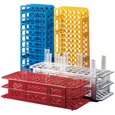 Labnet Large Capacity Test Tube Rack 13mm Red Model # K564-10