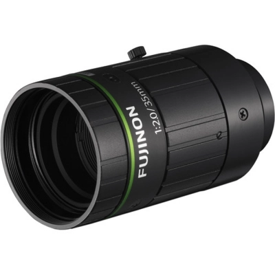 FUJINON C-Mount Lens, 35mm, 12 Megapixel 2.1&mu;m Pixel Pitch, F2~F22 Iris # HF3520-12M