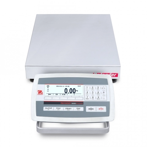 Ohaus D52XW25WQR5 Defender 5000 Low Profile, Washdown Bench Scales