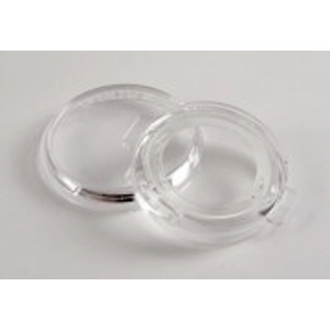 6 Well glass bottom plate with high performance #1.5 cover glass