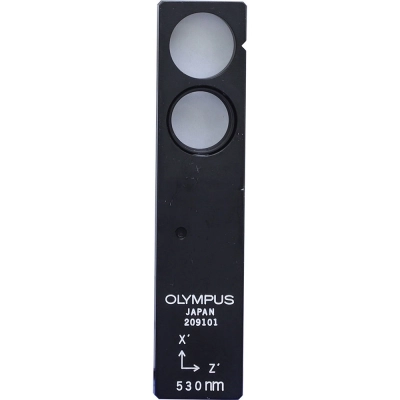 Olympus First Order Red Gypsum Compensator Plate, 1 Retardation