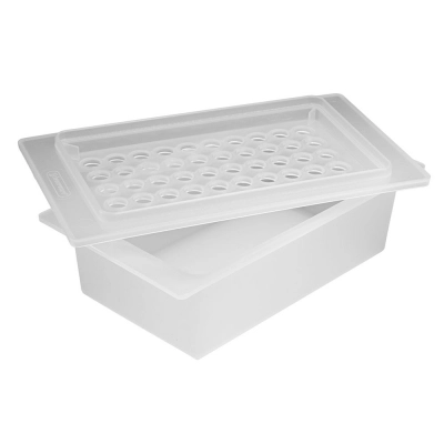 Bel-Art Microcentrifuge Tube Ice Rack/Tray;For 1.5ML Tubes, 50 Places