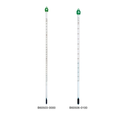 Enviro-Safe General Purpose Liquid-In-Glass Thermometer;20 To 500F, 76MM Immersion