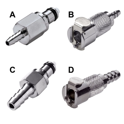 Colder Products Metal Quick Disconnect Female Coupling For 1/4 In Tubing