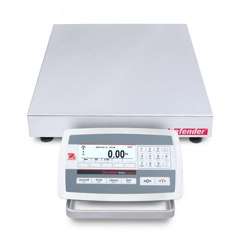 Ohaus D52XW25WQL5 Defender 5000 Low Profile, Washdown Bench Scales