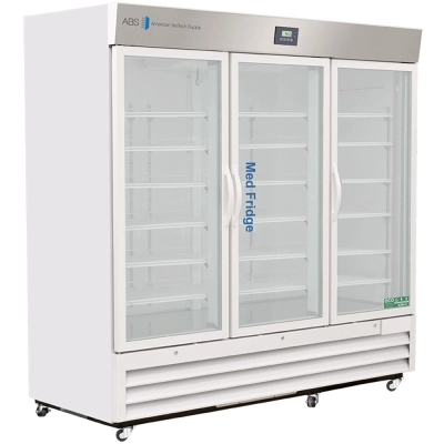 ABS 72 Cu. Ft. Pharmacy Glass Door Refrigerator PH-ABT-HC-72G