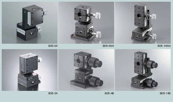 Manual XZ Multi Axis Dovetail Rack &amp; Pinion Stages