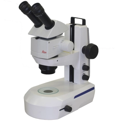 Leica M50 Stereo Microscope on LED Transmitted Light Base with Adjustable Mirror
