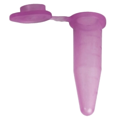 Bio Plas 0.5mL Flat Top Microcentrifuge Tube, Lavender (Pack of 500) Model # 4322