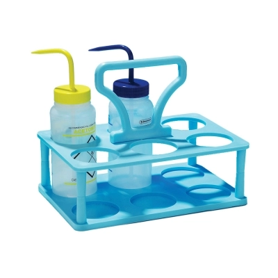 Bel-Art Polypropylene Wash Bottle Carrier 11640-0001