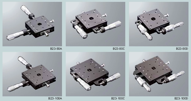 Manual XY Multi  Axis Thin Crossed Roller Stages