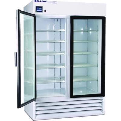 So-Low 49 Cu. Ft. Platinum Glass Refrigerator DHP4-49GD