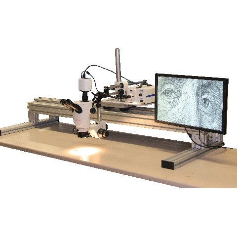 Spectra Gantry 512 Large Format Inspection Microscope Travel Size 5' x 12"