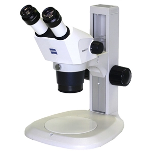 Zeiss Stemi 305 Binocular Microscope on Table Stand
