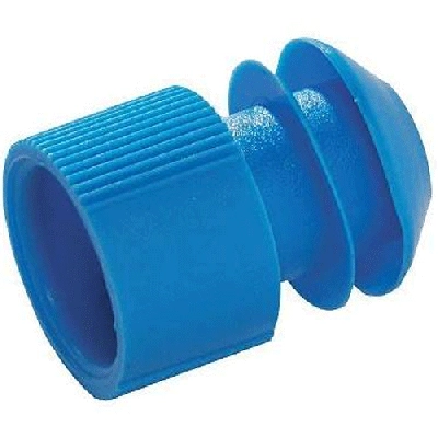 Kartell 15-17mm Blue LDPE Test Tube Stopper 276155-000B (CS/1000)