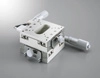 B59-70HUR Manual 2 Axis Crossed Roller Through Hole Micrometer Goniometer Tilt 70 x 70mm Stage