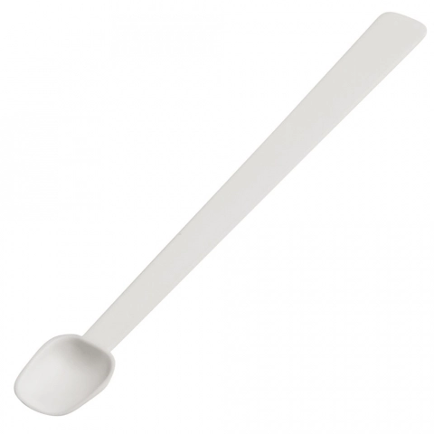 Bel-Art Long Handle Sampling Spoon; 1.23mL, Non-Sterile Plastic (Pack of 12)