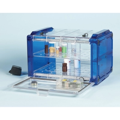 Bel-Art Secador Blue 4.0 Horizontal Auto-Desiccator Cabinet; 120V, 1.9 Cu Ft 42074-0117