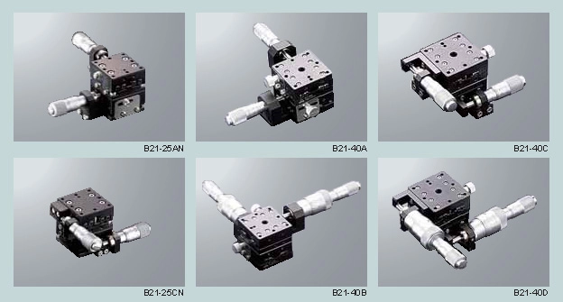 Manual XY Multi Axis Crossed Roller Stages