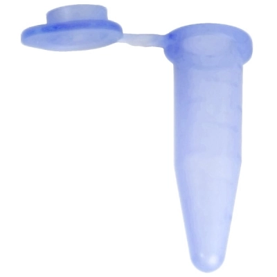 Bio Plas 0.5mL Flat Top Microcentrifuge Tube, Blue (Pack of 500) Model # 4318