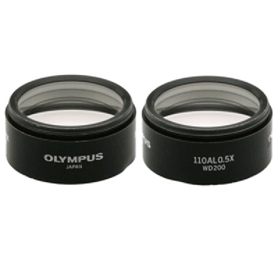 Olympus 110AL0.5X-2; 0.5x Objective for SF/SD/SZ30/SZ40/SZ2