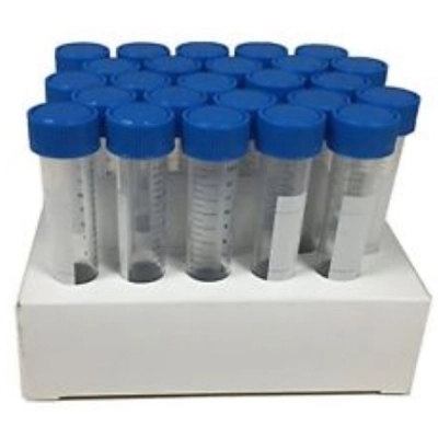 SCILOGEX 15mL Polypropylene Centrifuge Tubes - Conical, Paperboard Rack, Sterile, Model # 007106