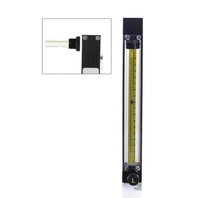 Bel-Art Riteflow PTFE Mounted Flowmeter; 150MM Scale, Size 1